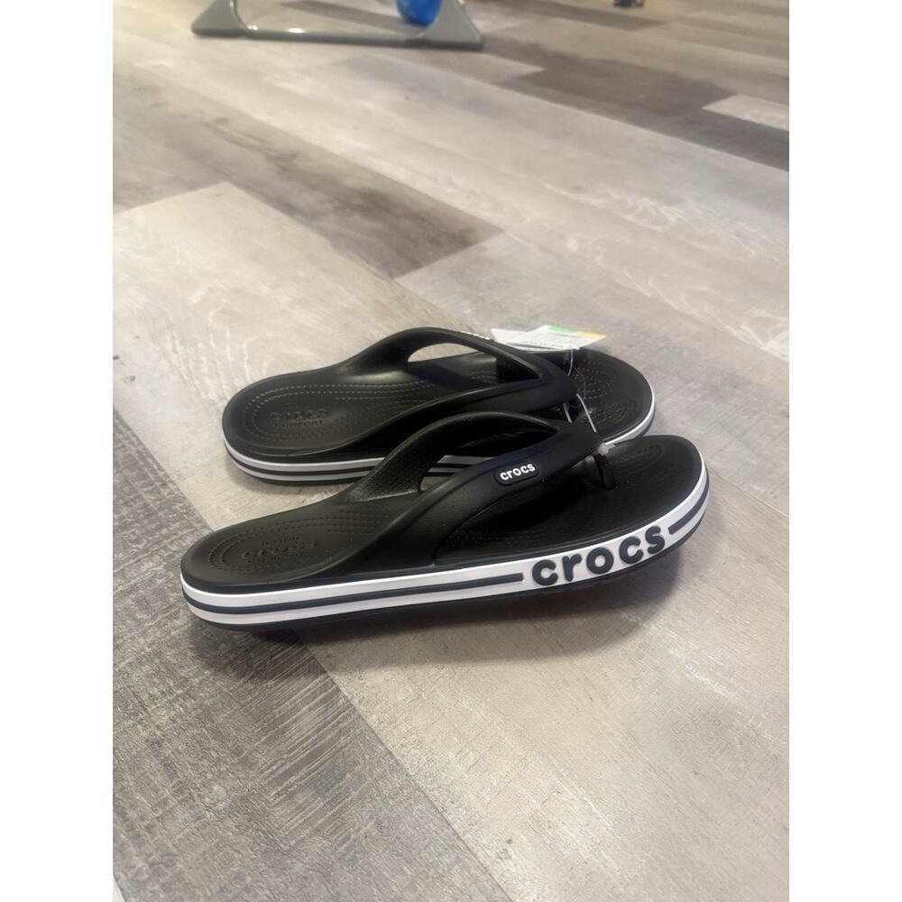 Crocs Bayaband Flip Flopsmens Size 5 Women’s Size 7 - Picture 2 of 8